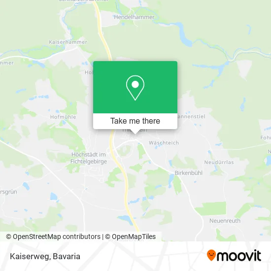 Карта Kaiserweg