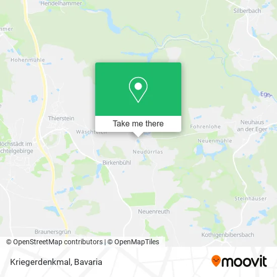 Карта Kriegerdenkmal