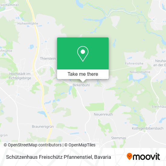 Schützenhaus Freischütz Pfannenstiel map