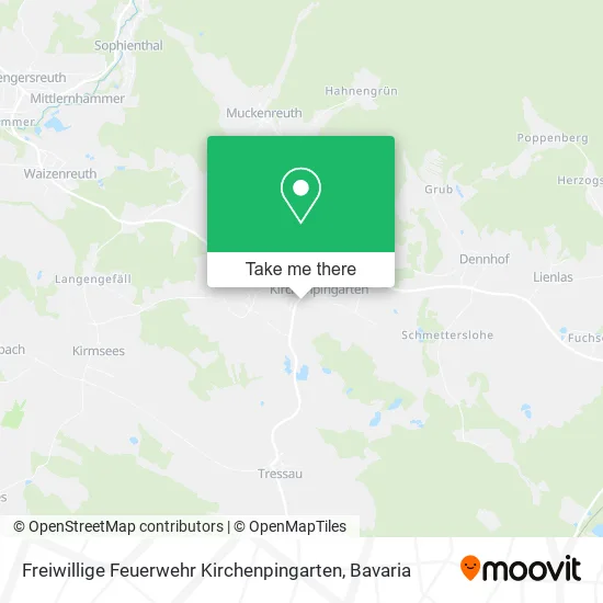 Карта Freiwillige Feuerwehr Kirchenpingarten
