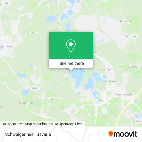 Карта Schwaigerinsel