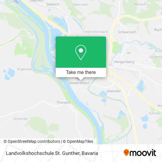 Landvolkshochschule St. Gunther map