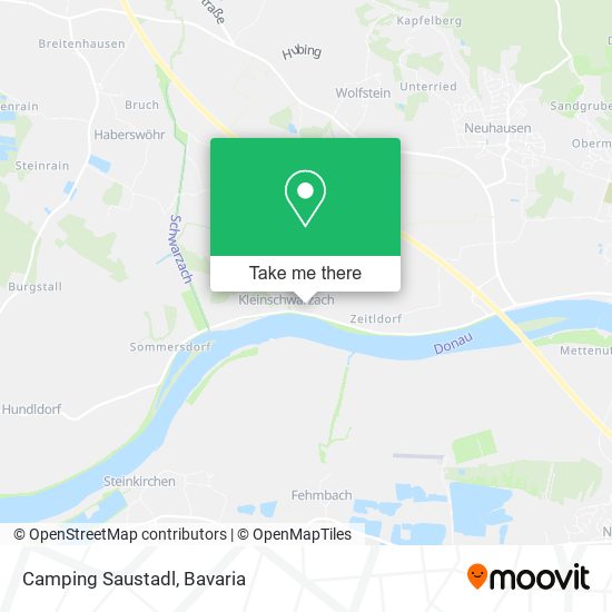 Camping Saustadl map