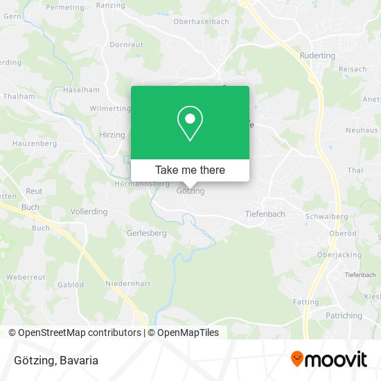 Götzing map