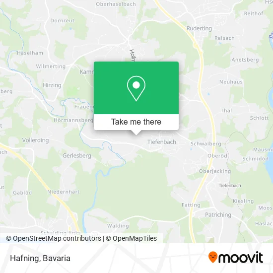 Карта Hafning