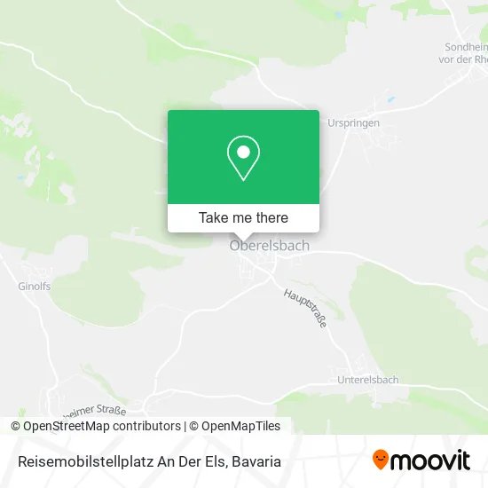 Карта Reisemobilstellplatz An Der Els