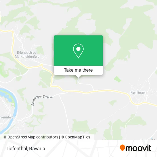 Карта Tiefenthal