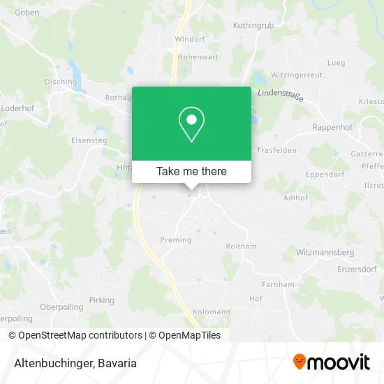 Карта Altenbuchinger