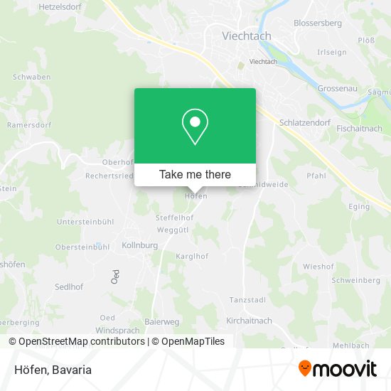 Карта Höfen