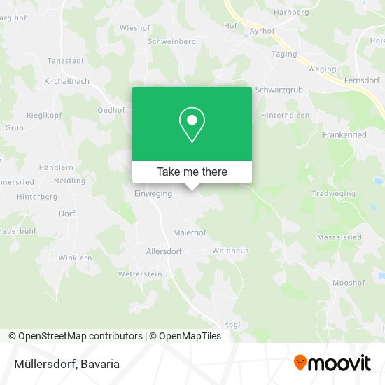 Müllersdorf map