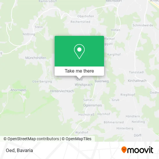 Карта Oed