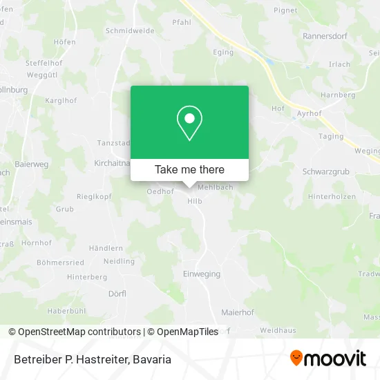Карта Betreiber P. Hastreiter