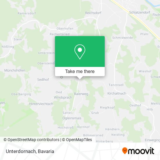 Карта Unterdornach