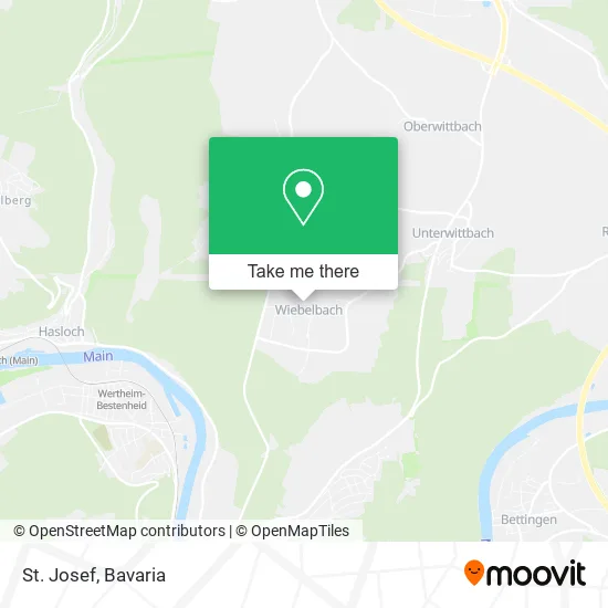 Карта St. Josef