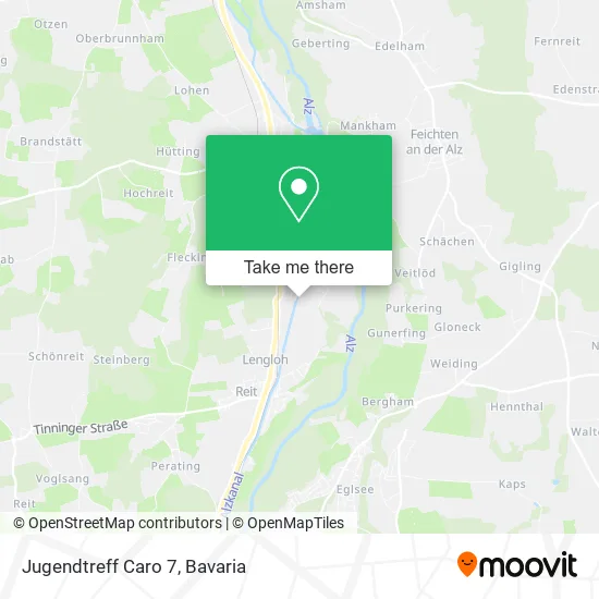 Карта Jugendtreff Caro 7