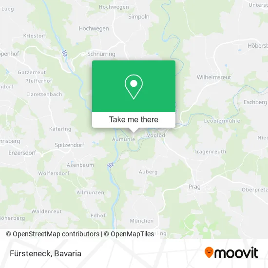 Карта Fürsteneck