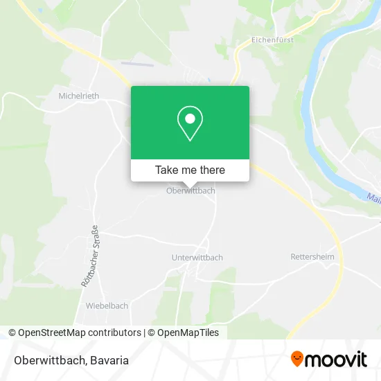Карта Oberwittbach