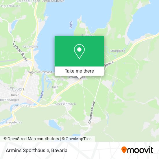 Armin's Sporthäusle map