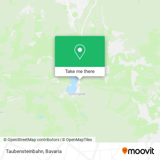 Карта Taubensteinbahn