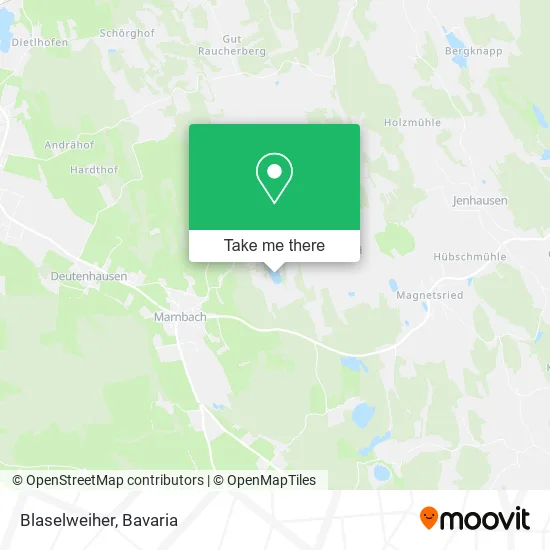 Карта Blaselweiher