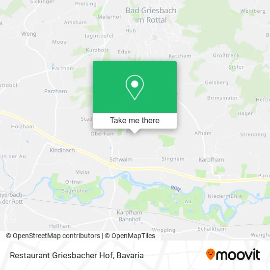 Карта Restaurant Griesbacher Hof