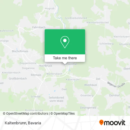 Карта Kaltenbrunn