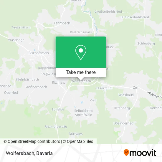 Карта Wolfersbach