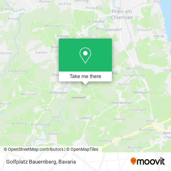Карта Golfplatz Bauernberg