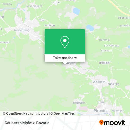 Räuberspielplatz map
