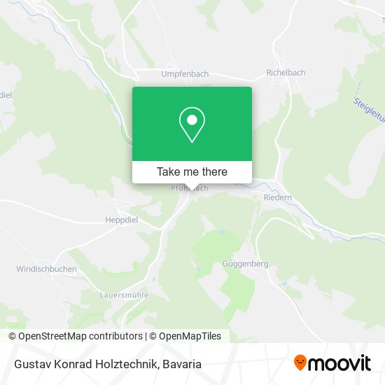 Gustav Konrad Holztechnik map