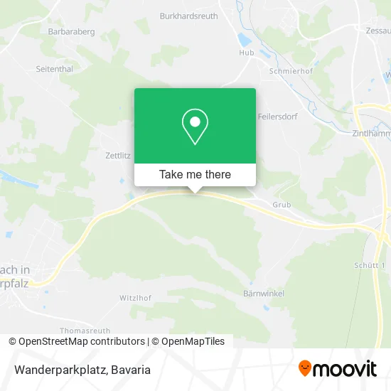 Карта Wanderparkplatz