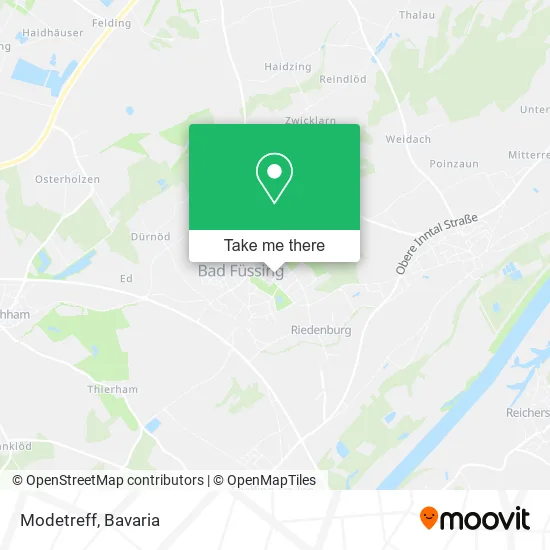 Карта Modetreff