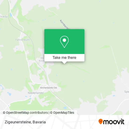 Карта Zigeunersteine