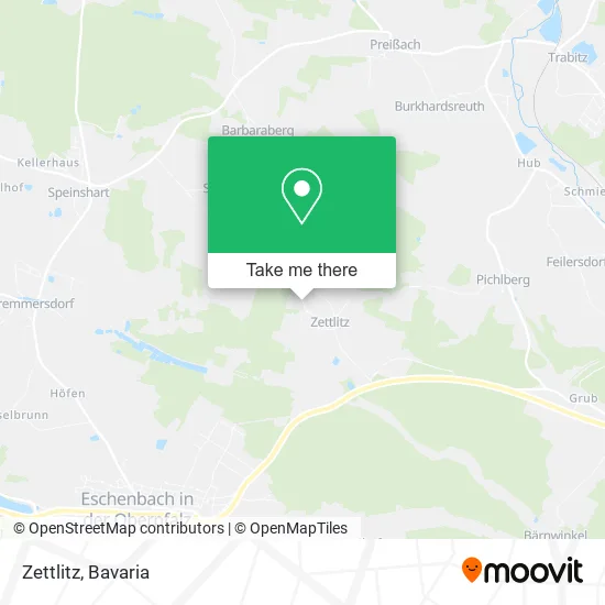 Карта Zettlitz
