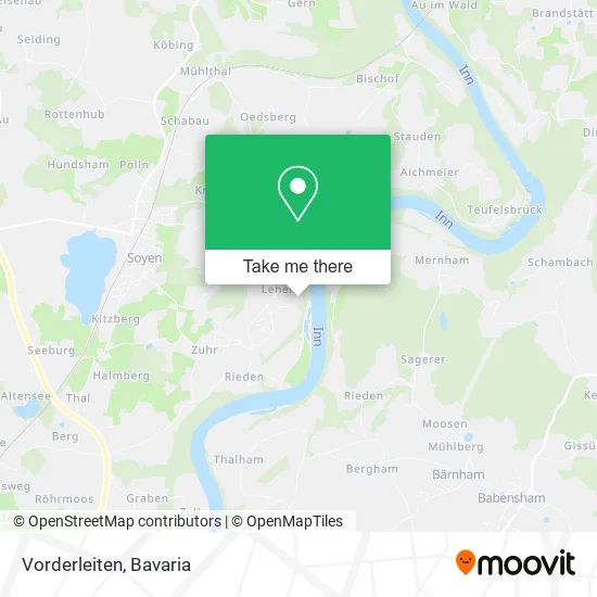 Карта Vorderleiten