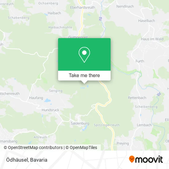 Карта Ödhäusel