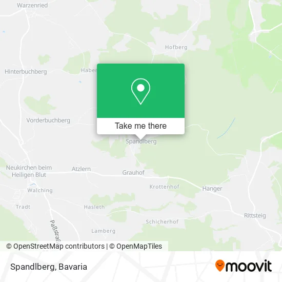 Карта Spandlberg