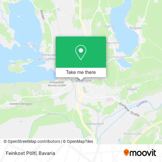 Карта Feinkost Pöltl