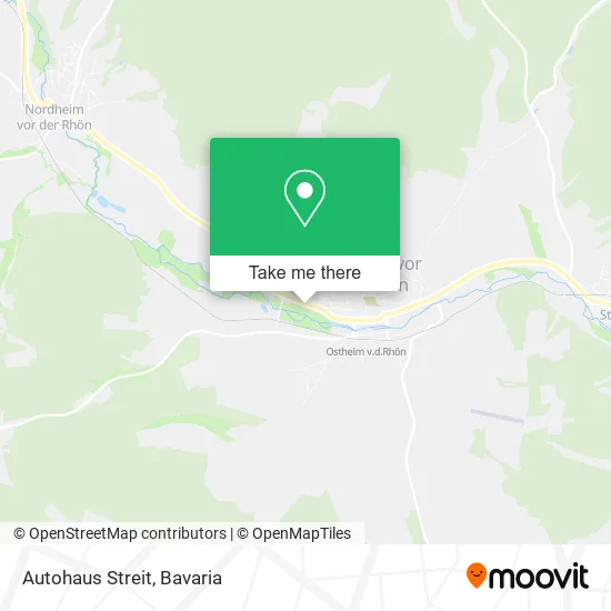 Карта Autohaus Streit