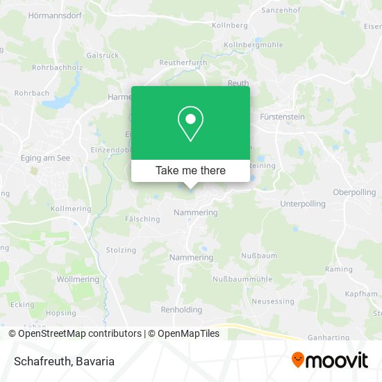 Schafreuth map