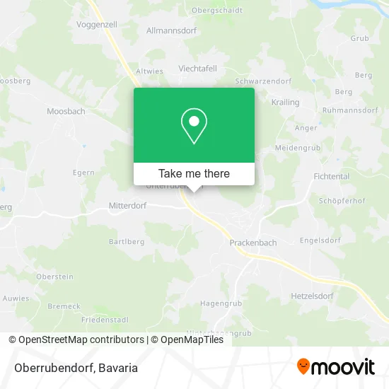 Карта Oberrubendorf