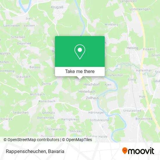 Карта Rappenscheuchen