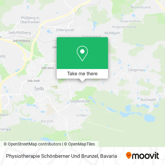 Карта Physiotherapie Schönberner Und Brunzel