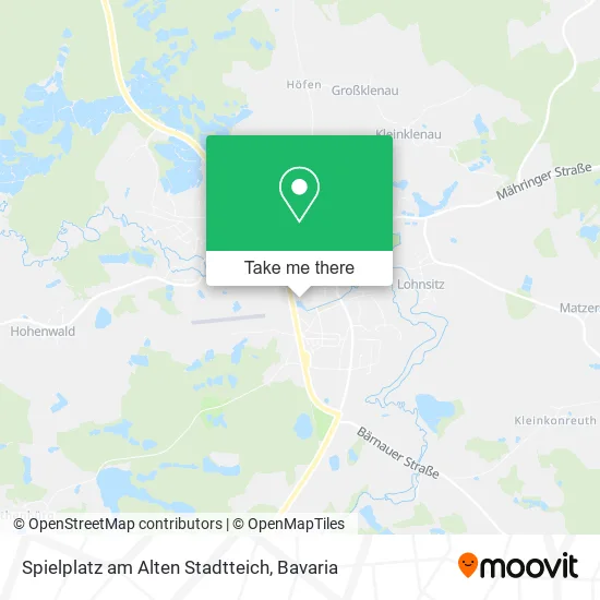 Карта Spielplatz am Alten Stadtteich