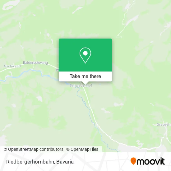 Карта Riedbergerhornbahn
