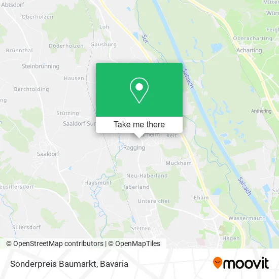 Карта Sonderpreis Baumarkt