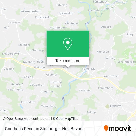 Gasthaus-Pension Stoaberger Hof map