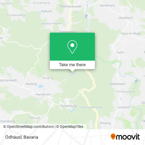 Карта Ödhäusl