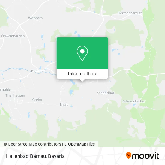 Карта Hallenbad Bärnau