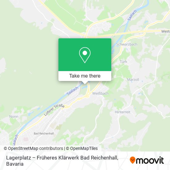 Lagerplatz – Früheres Klärwerk Bad Reichenhall map